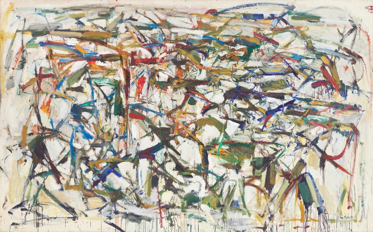 Piano mécanique by Joan Mitchell