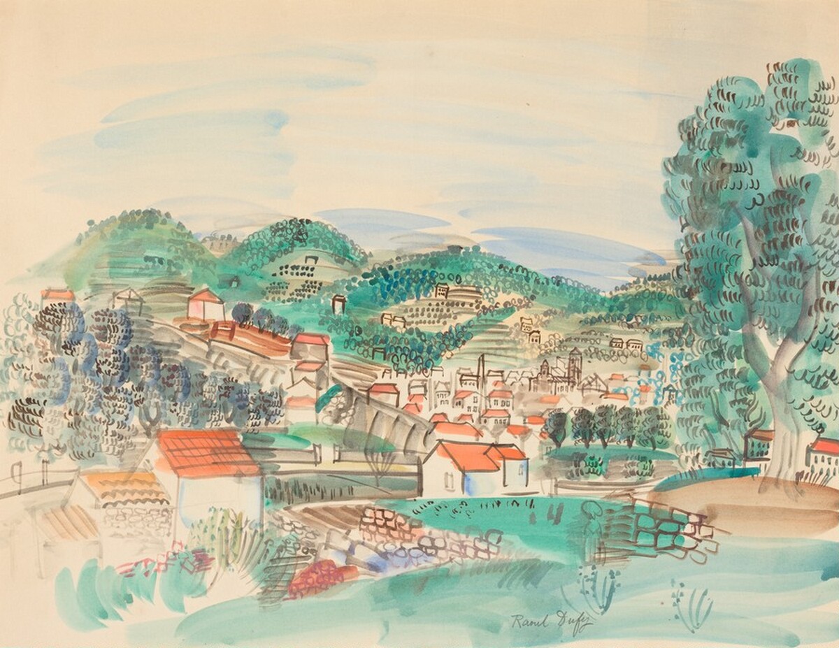 Vallauris by Raoul Dufy