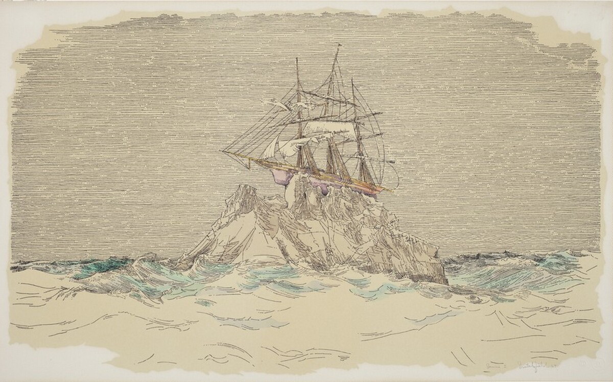 Clipper Ship from Americana Suite by William Crutchfield