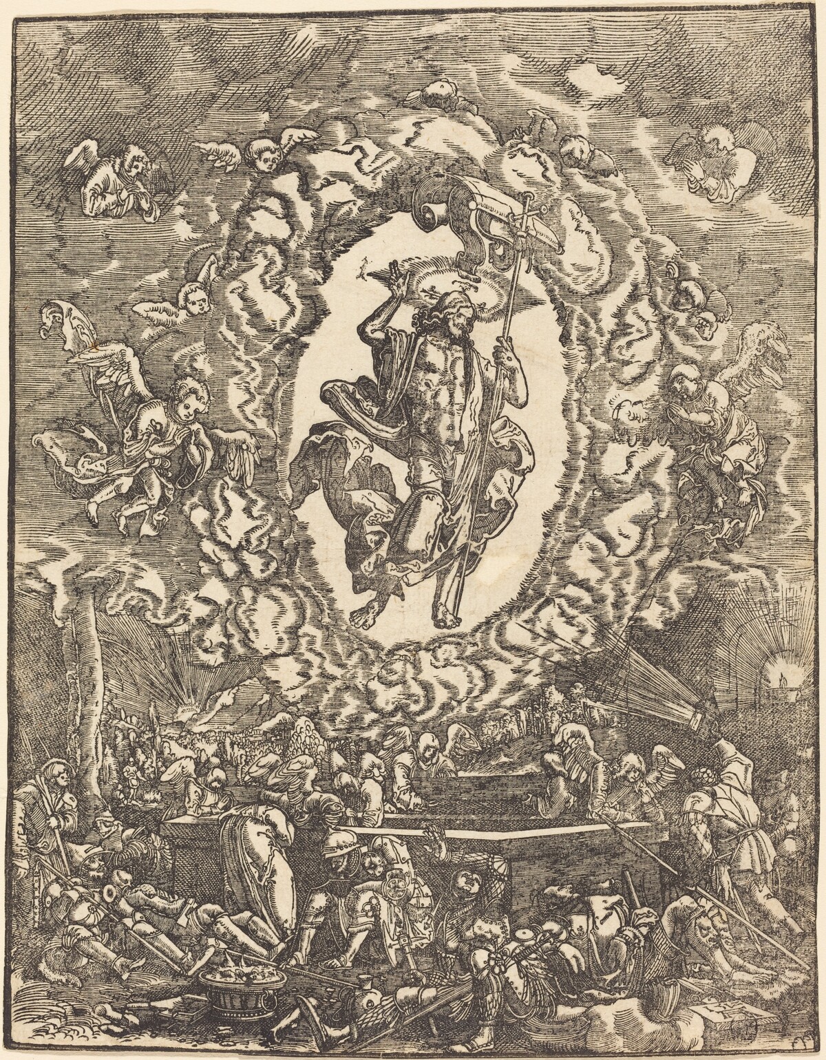 The Resurrection by Albrecht Altdorfer