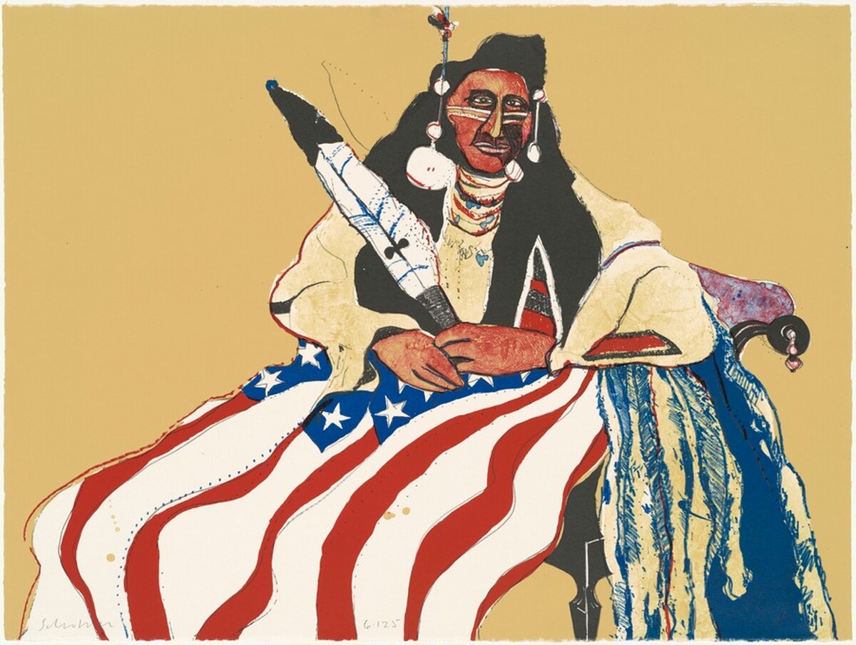 Bicentennial Indian by Fritz Scholder