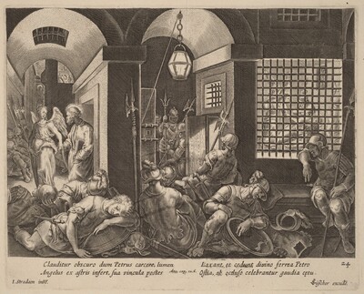 Saint Peter Delivered from Prison by an Angel