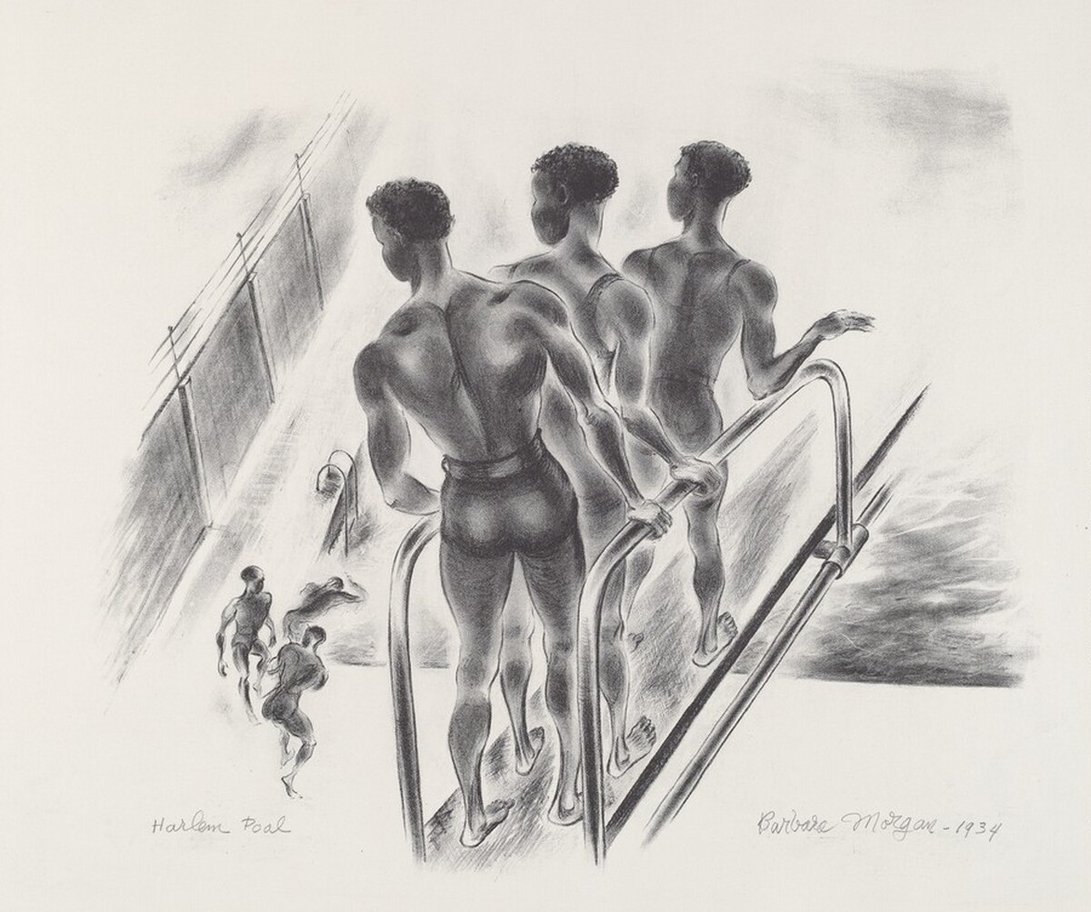 Harlem Pool by Barbara Morgan
