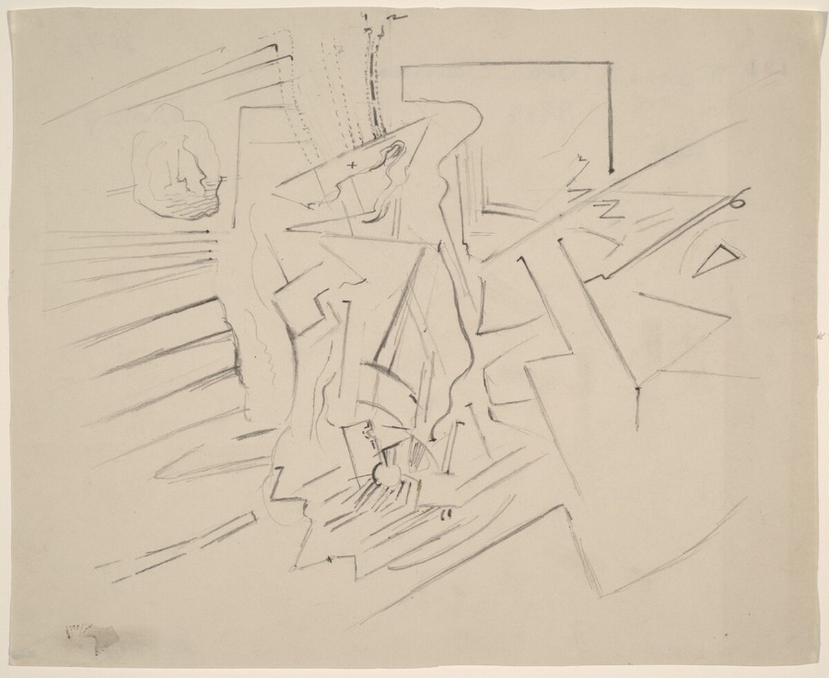 Movement, Grain Elevators by John Marin