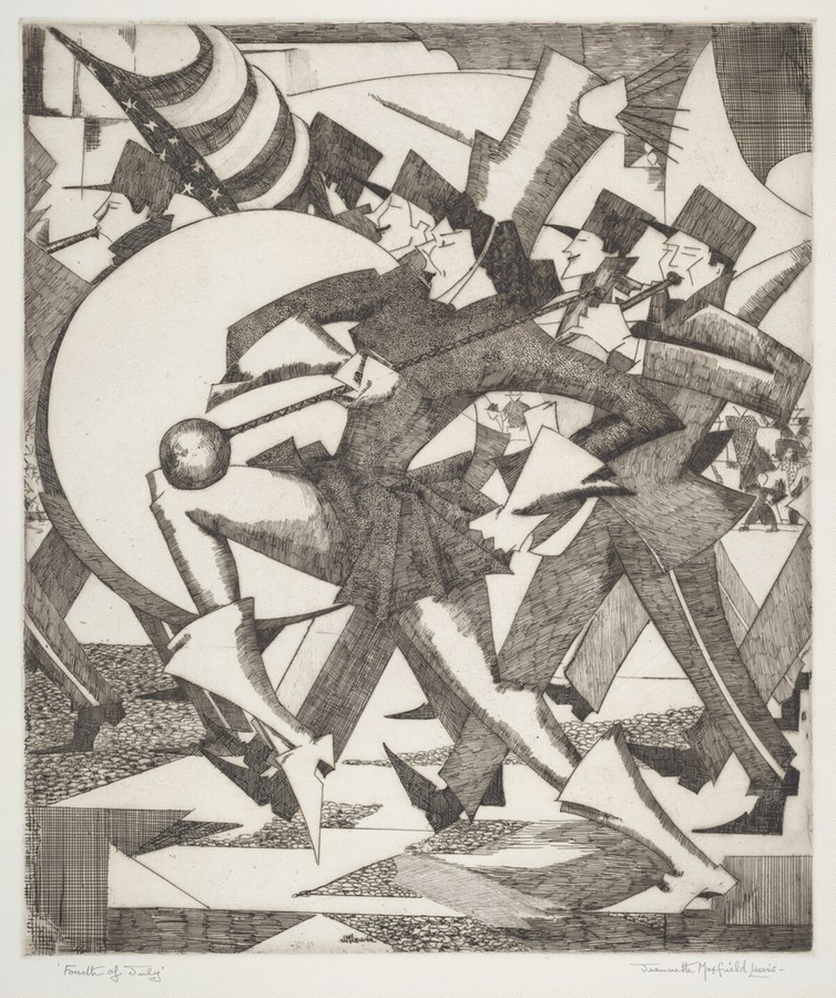 Fourth of July by Jeannette Maxfield Lewis