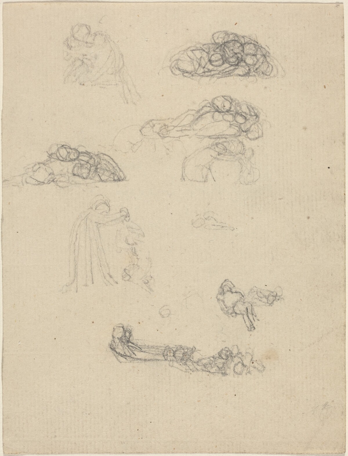 Sheet of Studies by John Flaxman