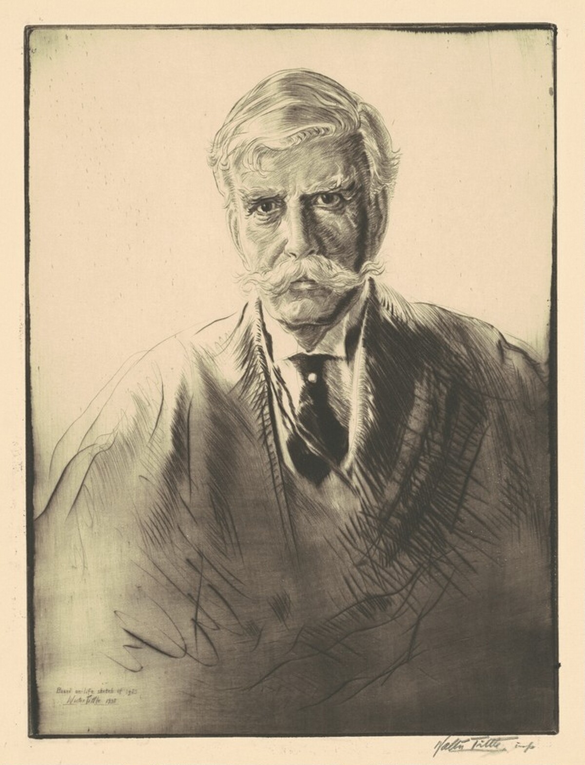 Justice Oliver Wendell Holmes by Walter Tittle