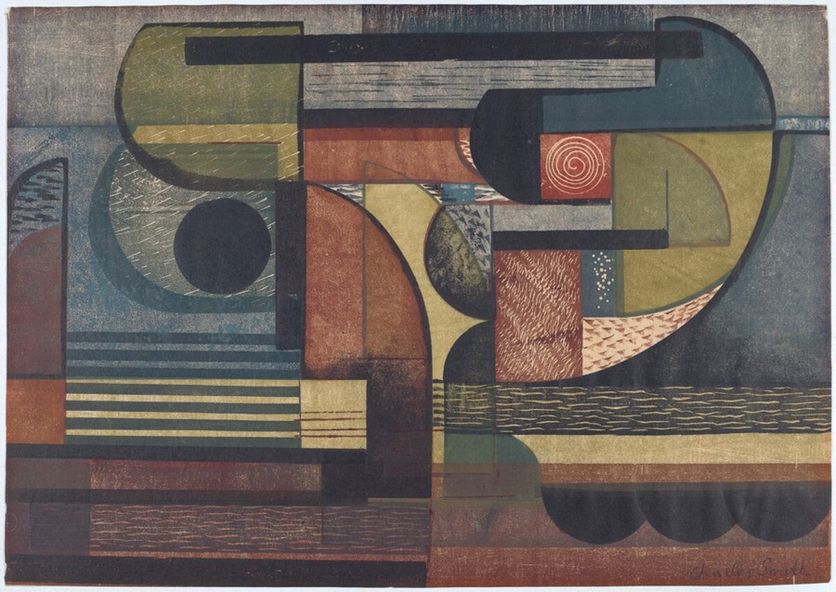 Untitled (Large Abstraction) by Charles William Smith