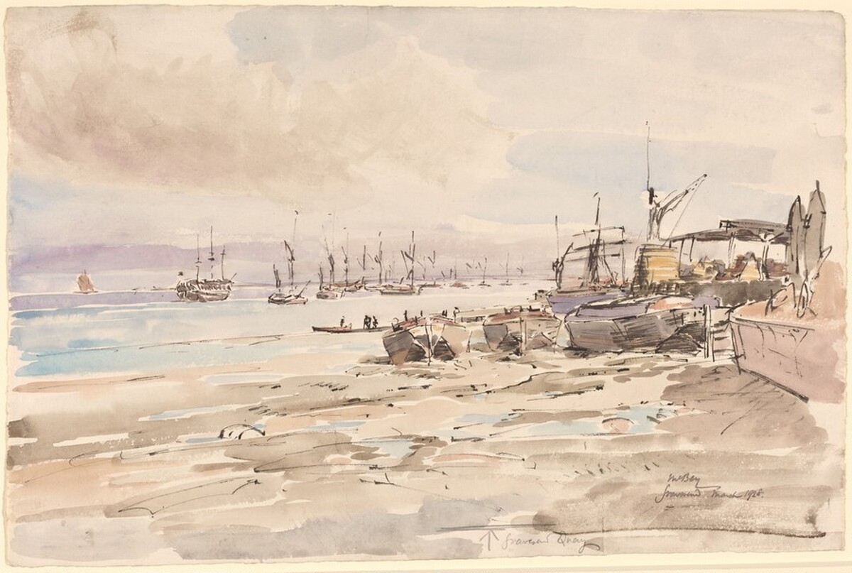 Gravesend by James McBey