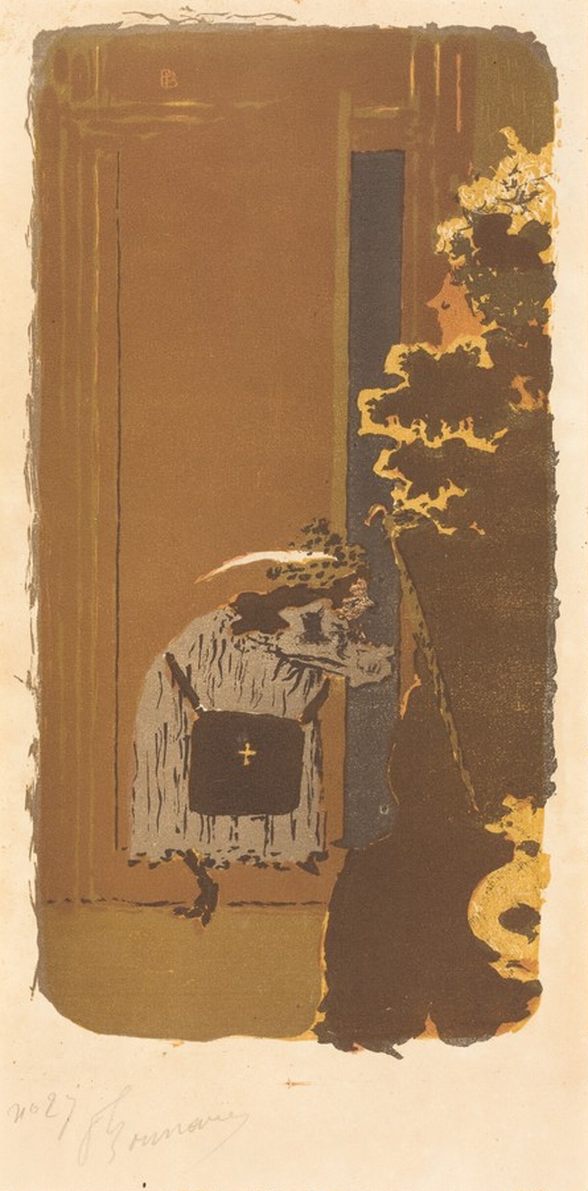 In the Street (Dans la rue) by Pierre Bonnard