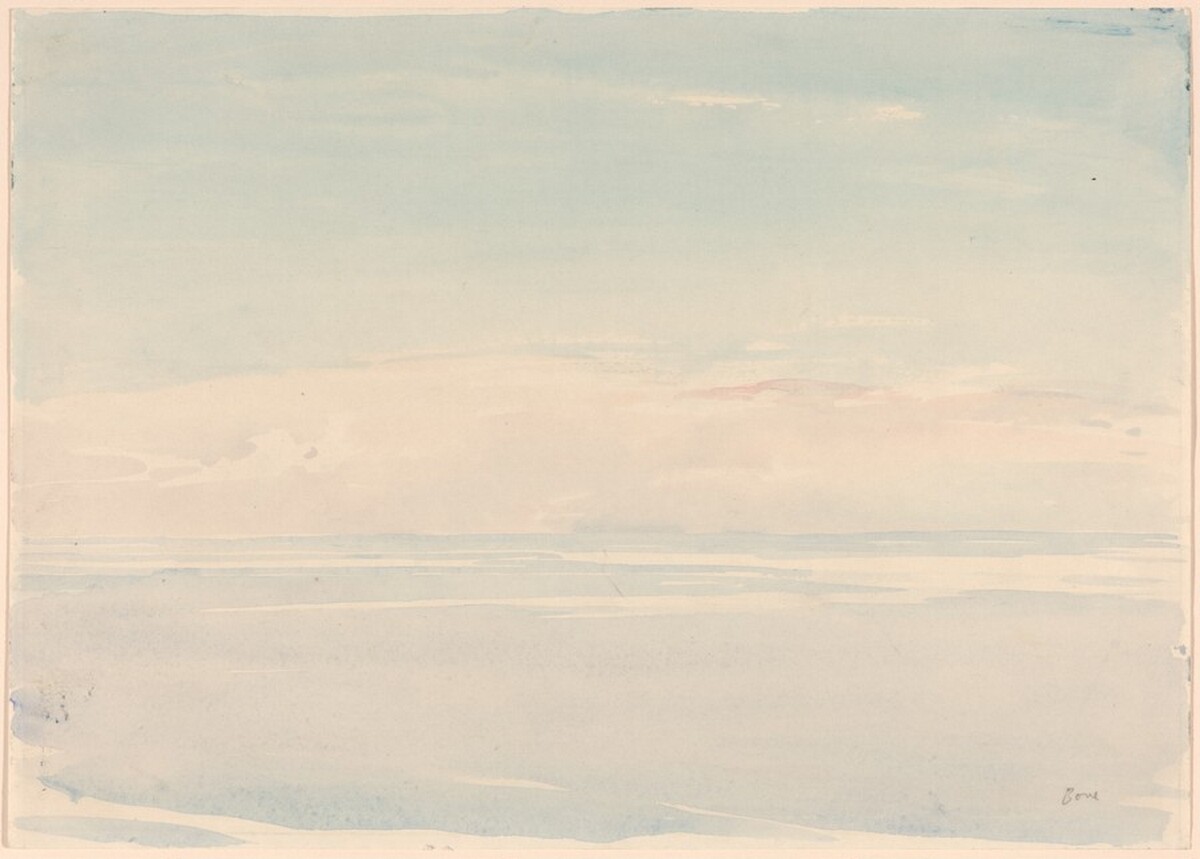 Calm on the Mediterranean by Sir Muirhead Bone
