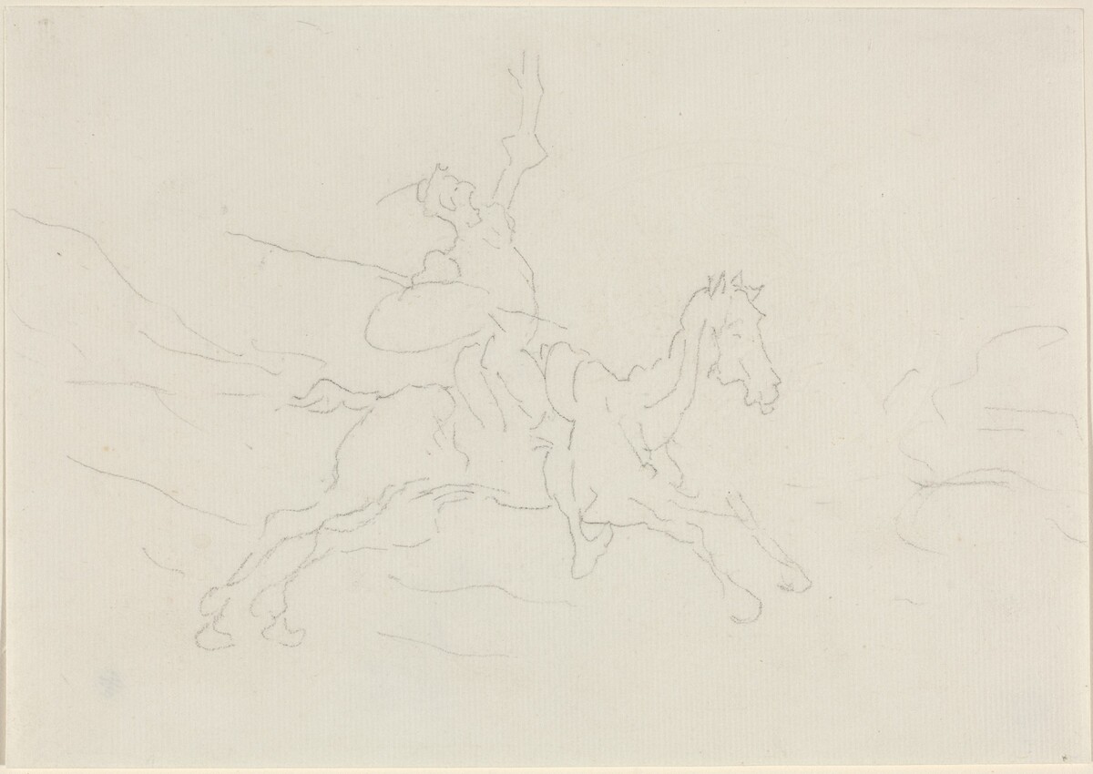 Don Quixote by Honoré Daumier
