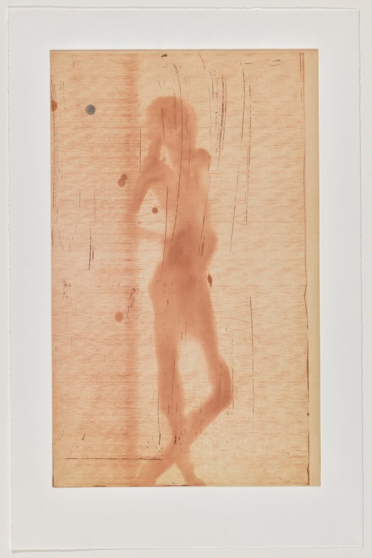Copper Plate Nude 6 [working proof 2] by Nathan Oliveira