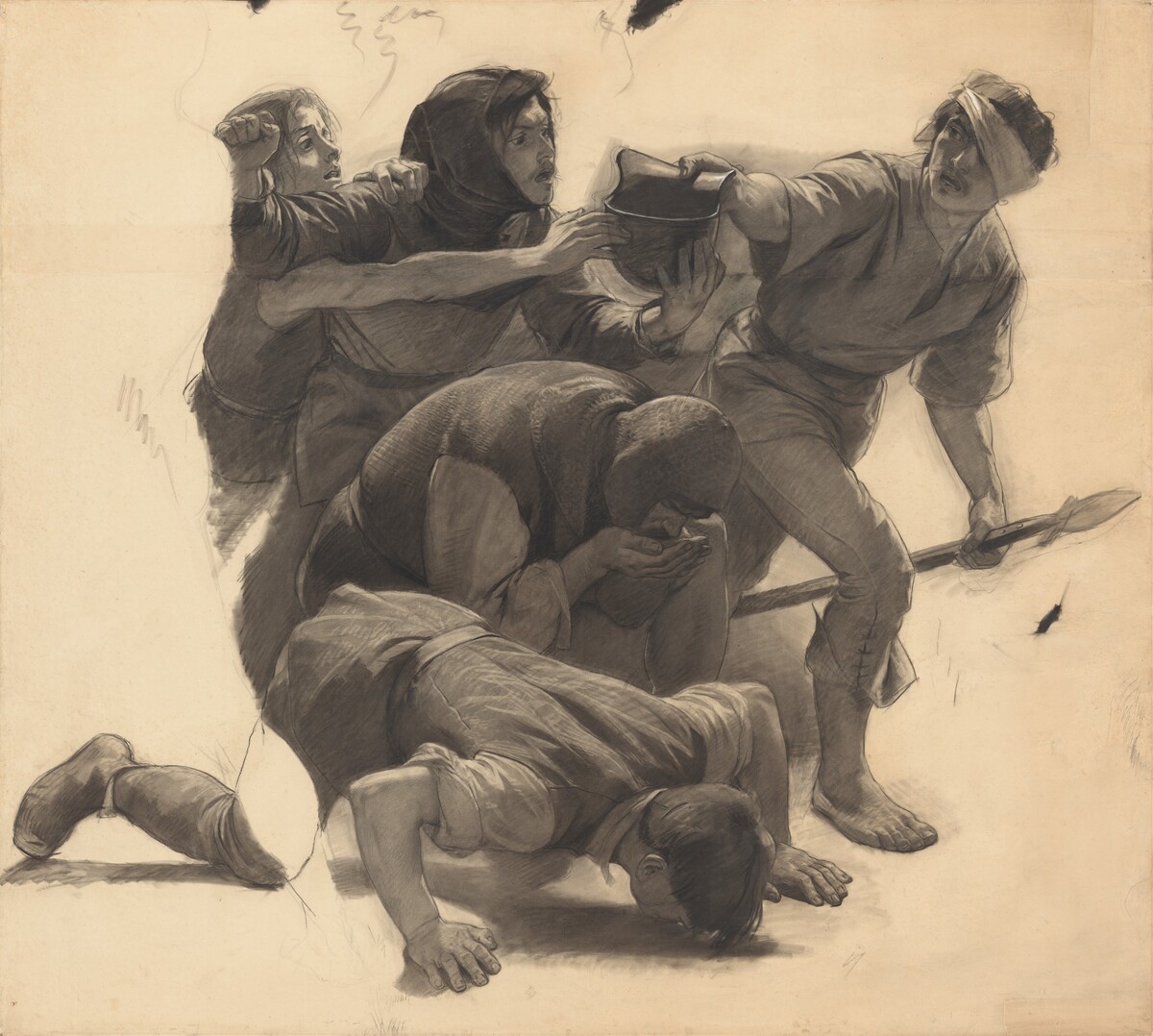 The Siege of Tortona, or The Thirst of the People of Tortona (La Costanza dei tortonesi) by Andrea Gastaldi