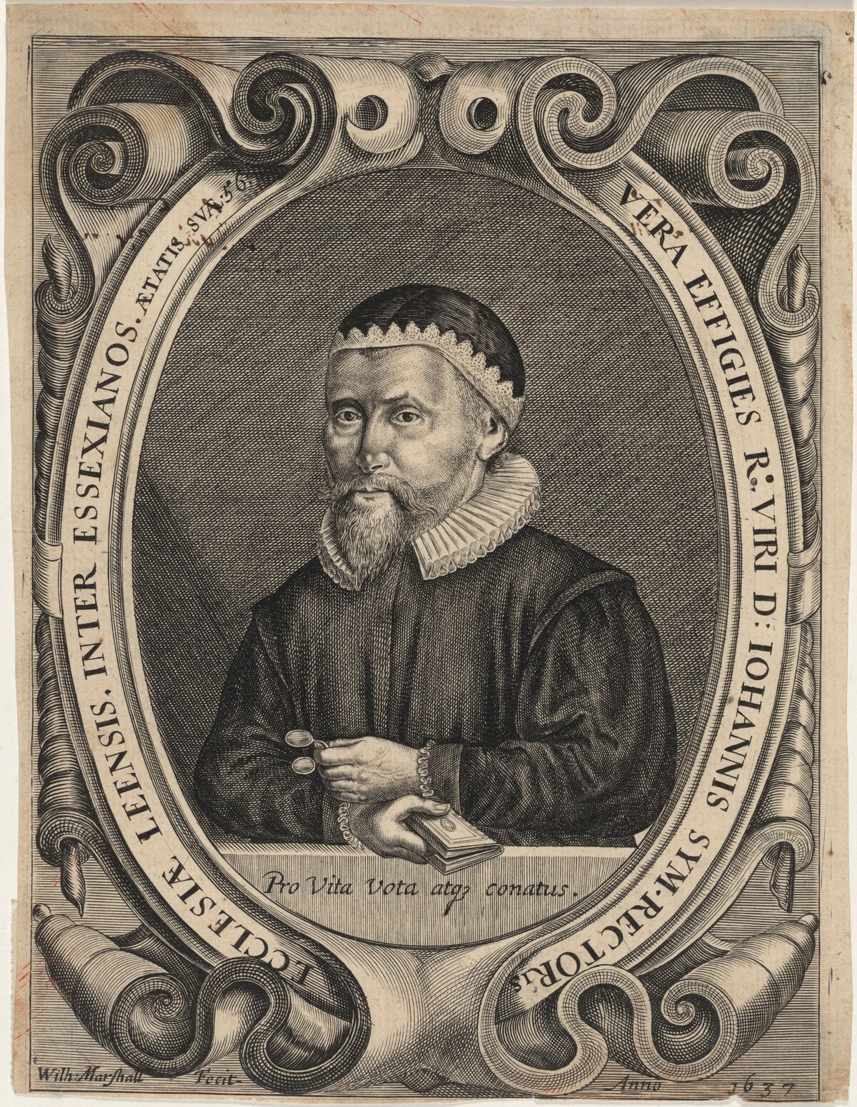 John Sym, Rector of Leigh and Essex by William Marshall