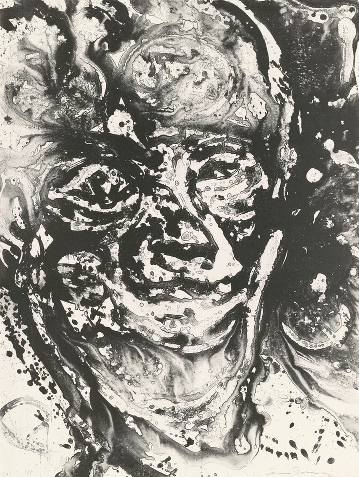 Self-Portrait by Sam Francis