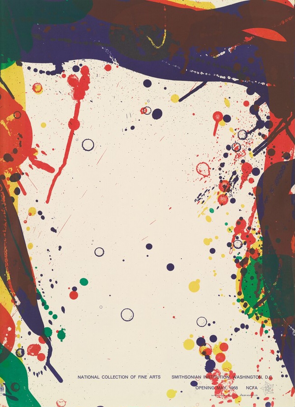 Untitled by Sam Francis
