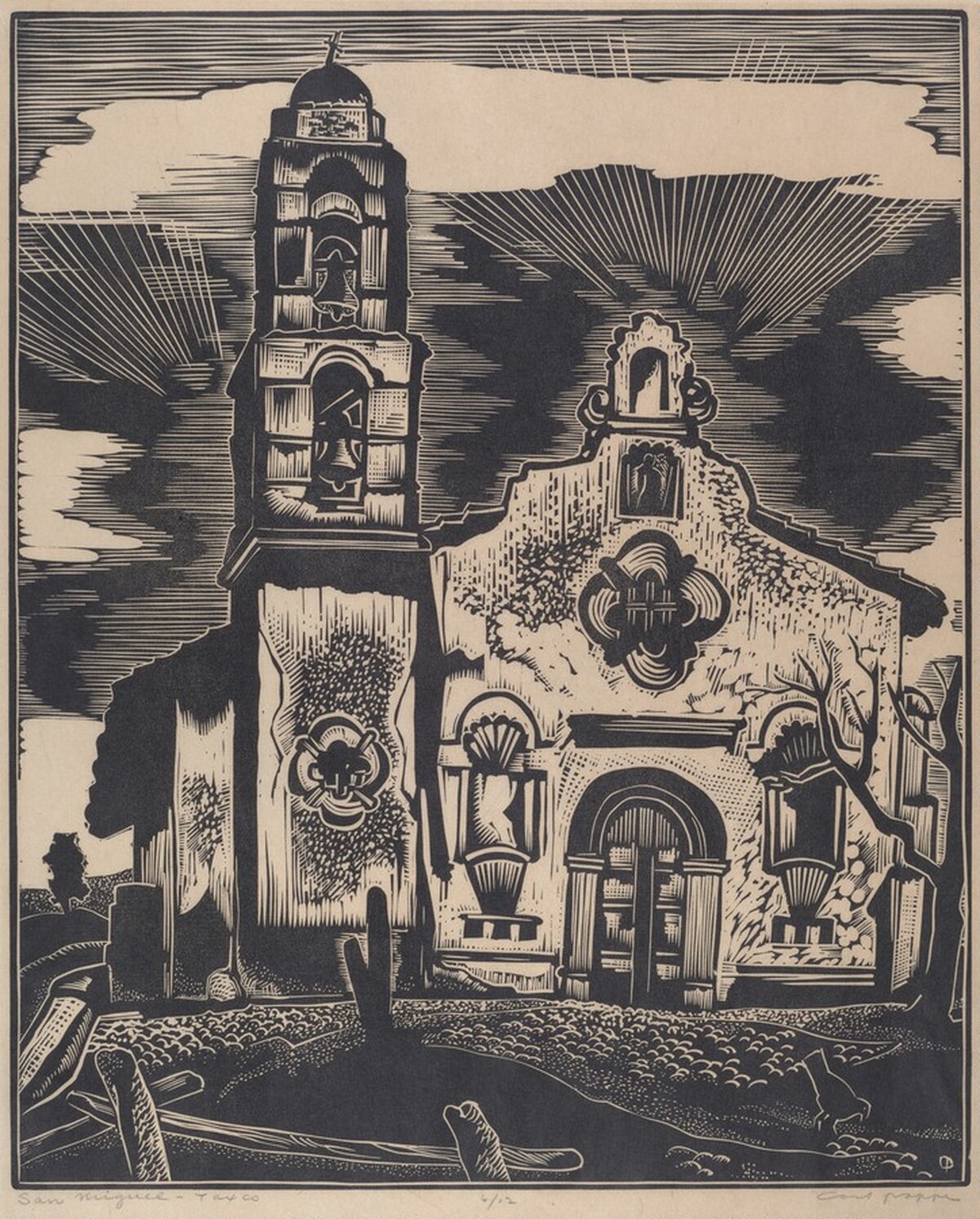 San Miquel - Taxco by Carl Pappe