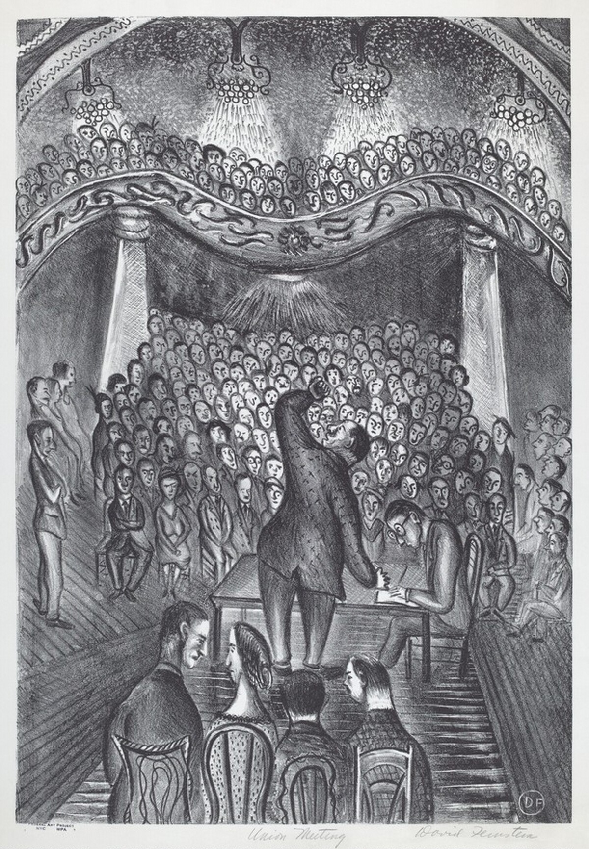 Union Meeting by David Feinstein
