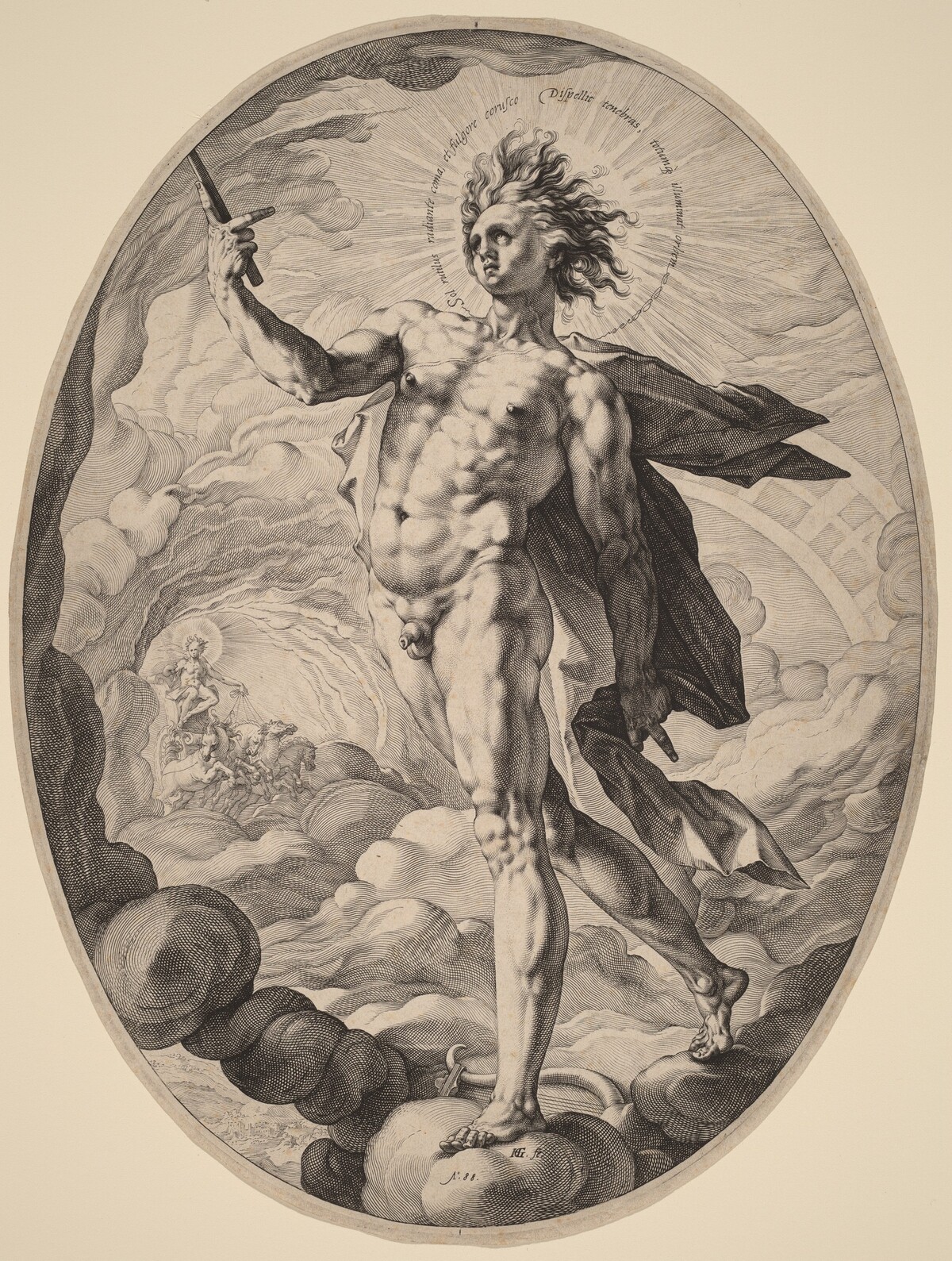 Apollo by Hendrik Goltzius