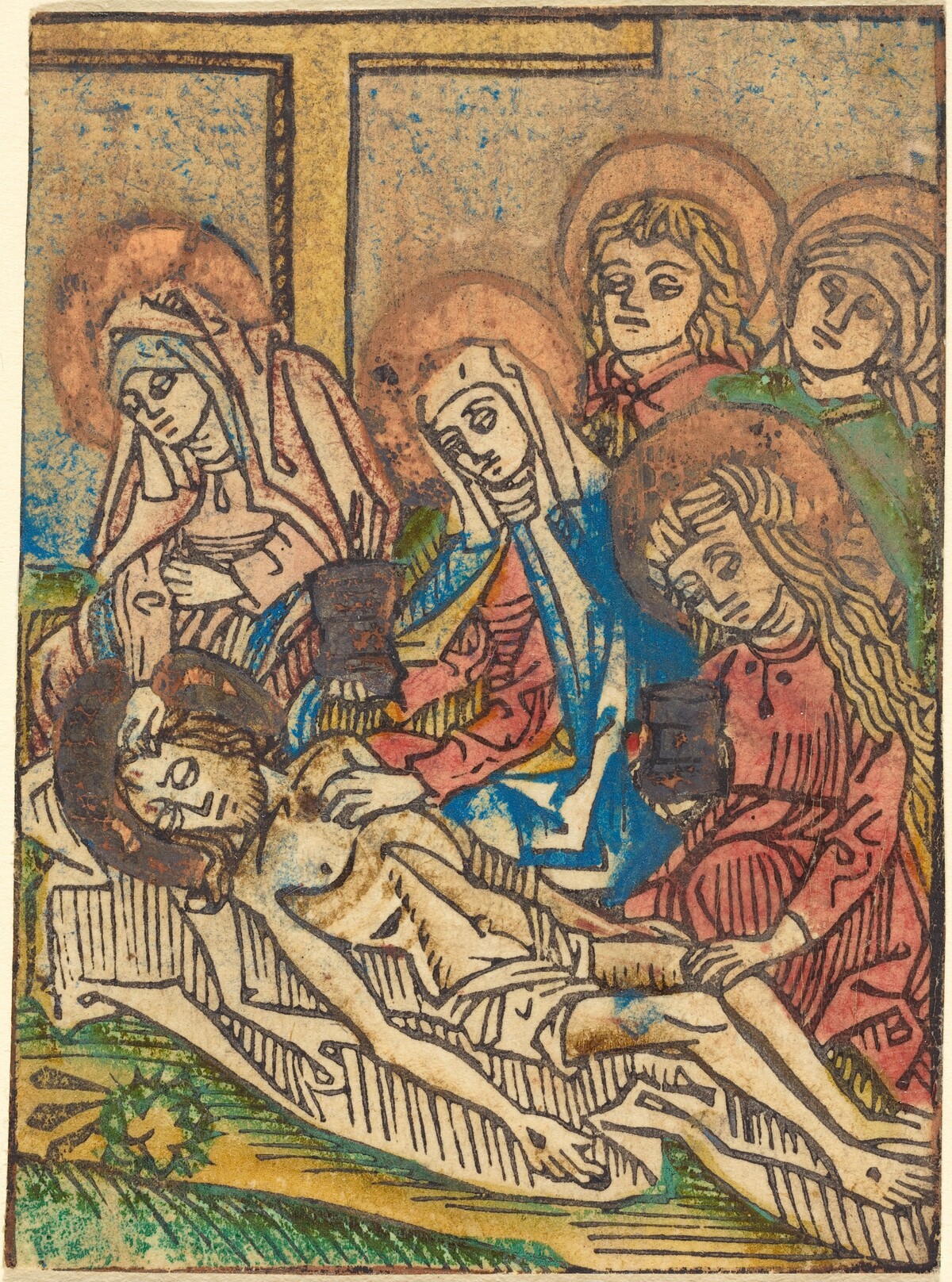 The Embalming of Christ by German 15th Century