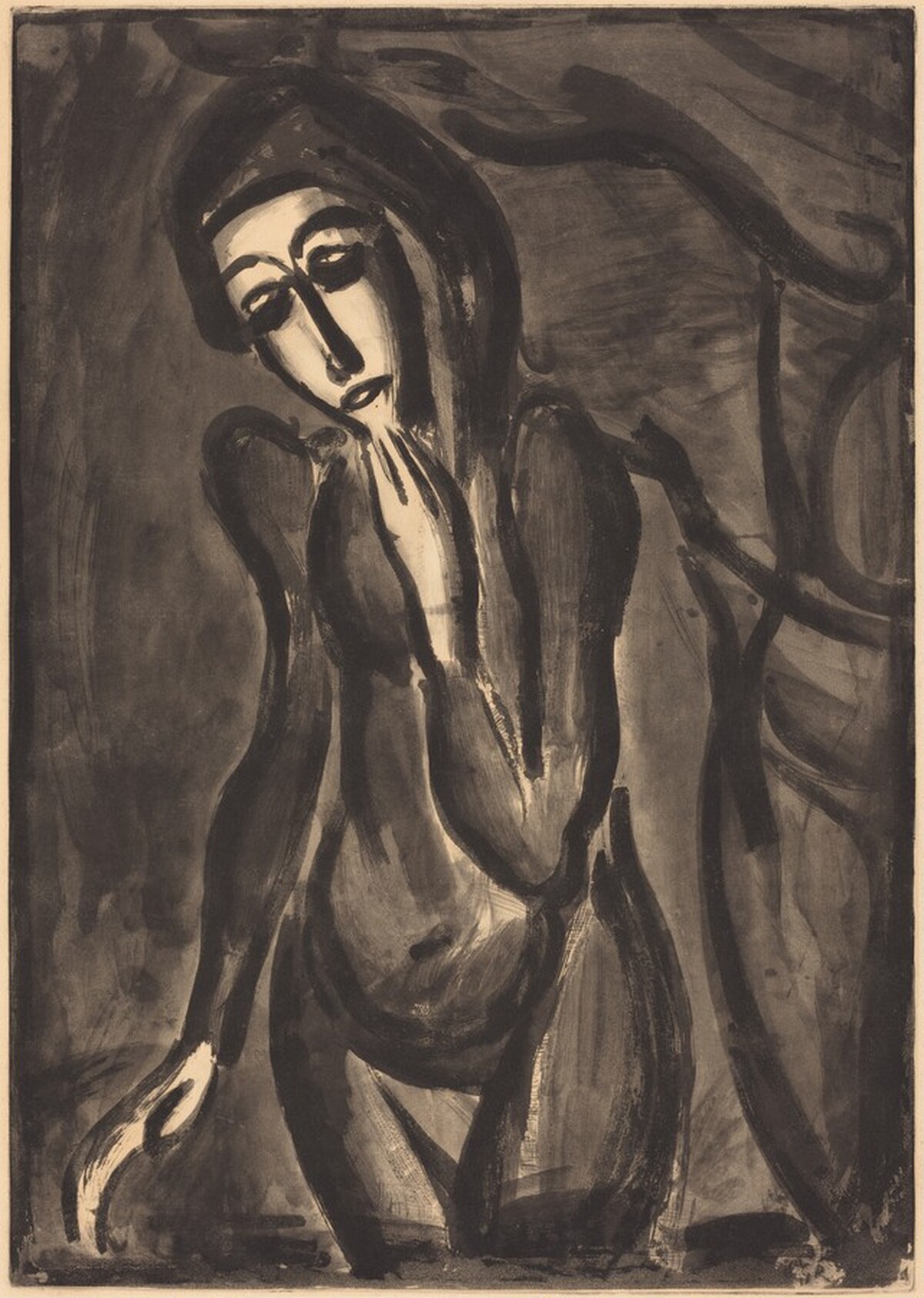 "Nous devons mourir, nous et tout ce qui est notre" by Georges Rouault