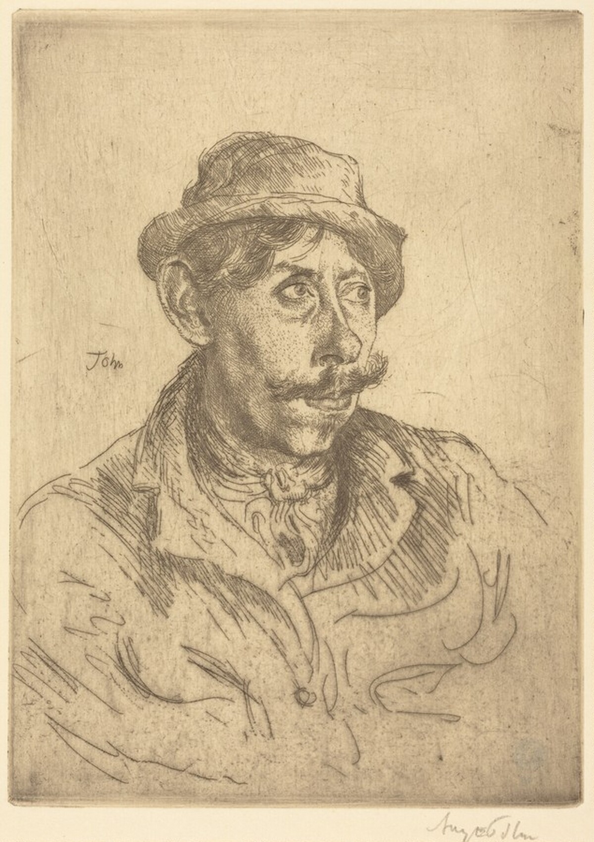 Charles McEvoy by Augustus John