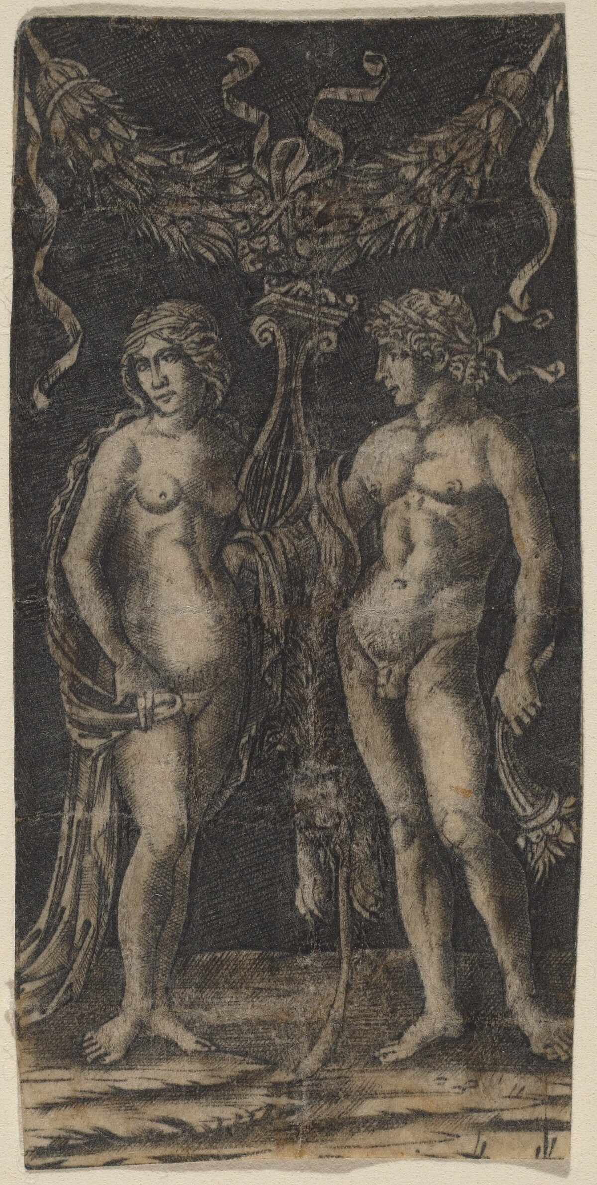 Hercules and Deianira by Francesco Francia or Peregrino da Cesena