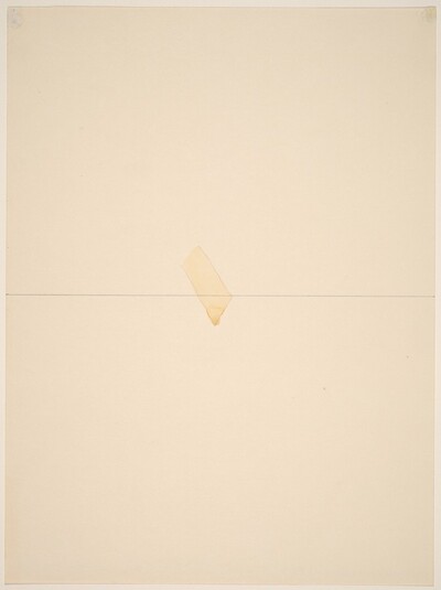 One Room Drawing #13 [recto]