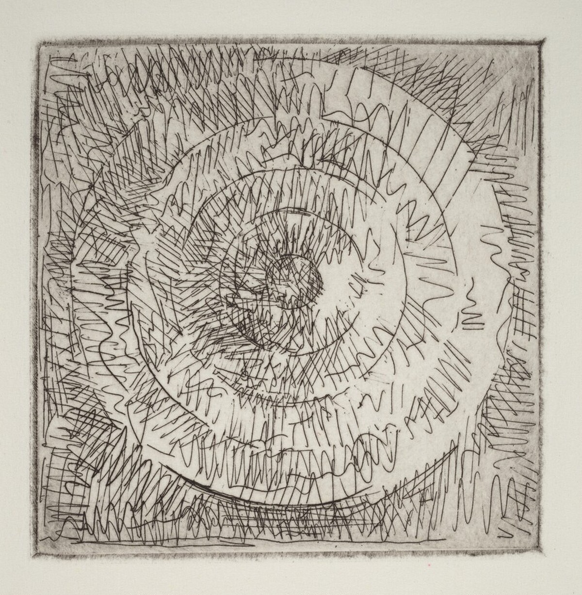 Target I [state proof of 2nd state] by Jasper Johns