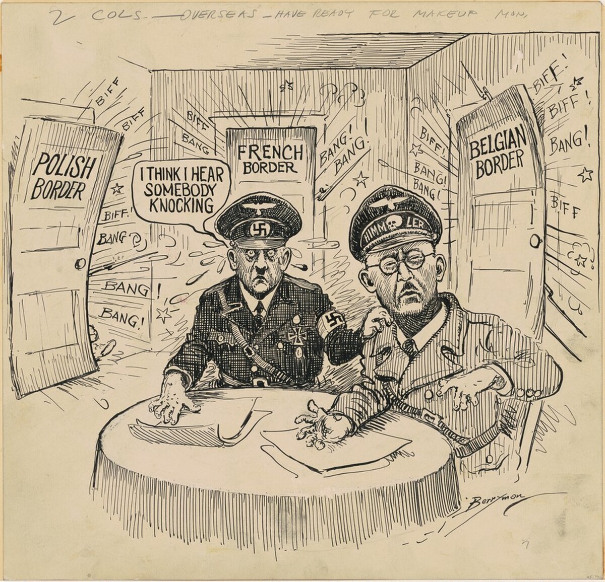 I Think I Hear Somebody Knocking by Clifford Kennedy Berryman