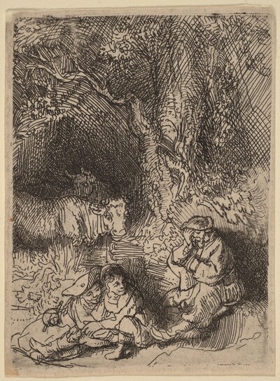 The Sleeping Herdsman