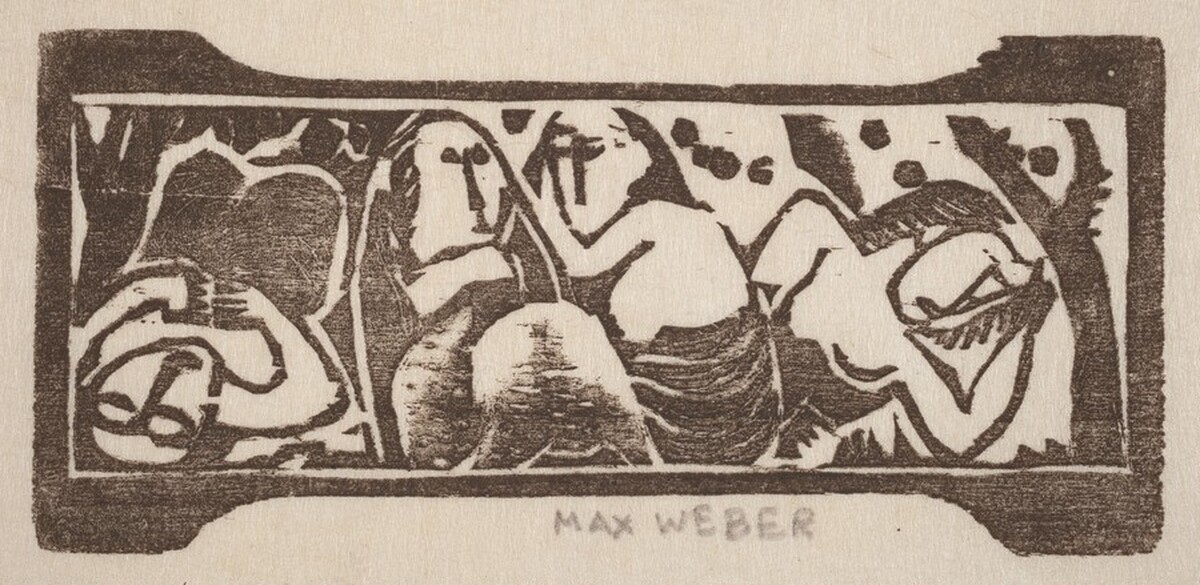 Frieze by Max Weber