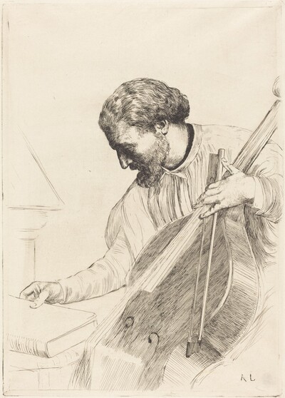 The Bass Player (Le joueur de contre-basse)
