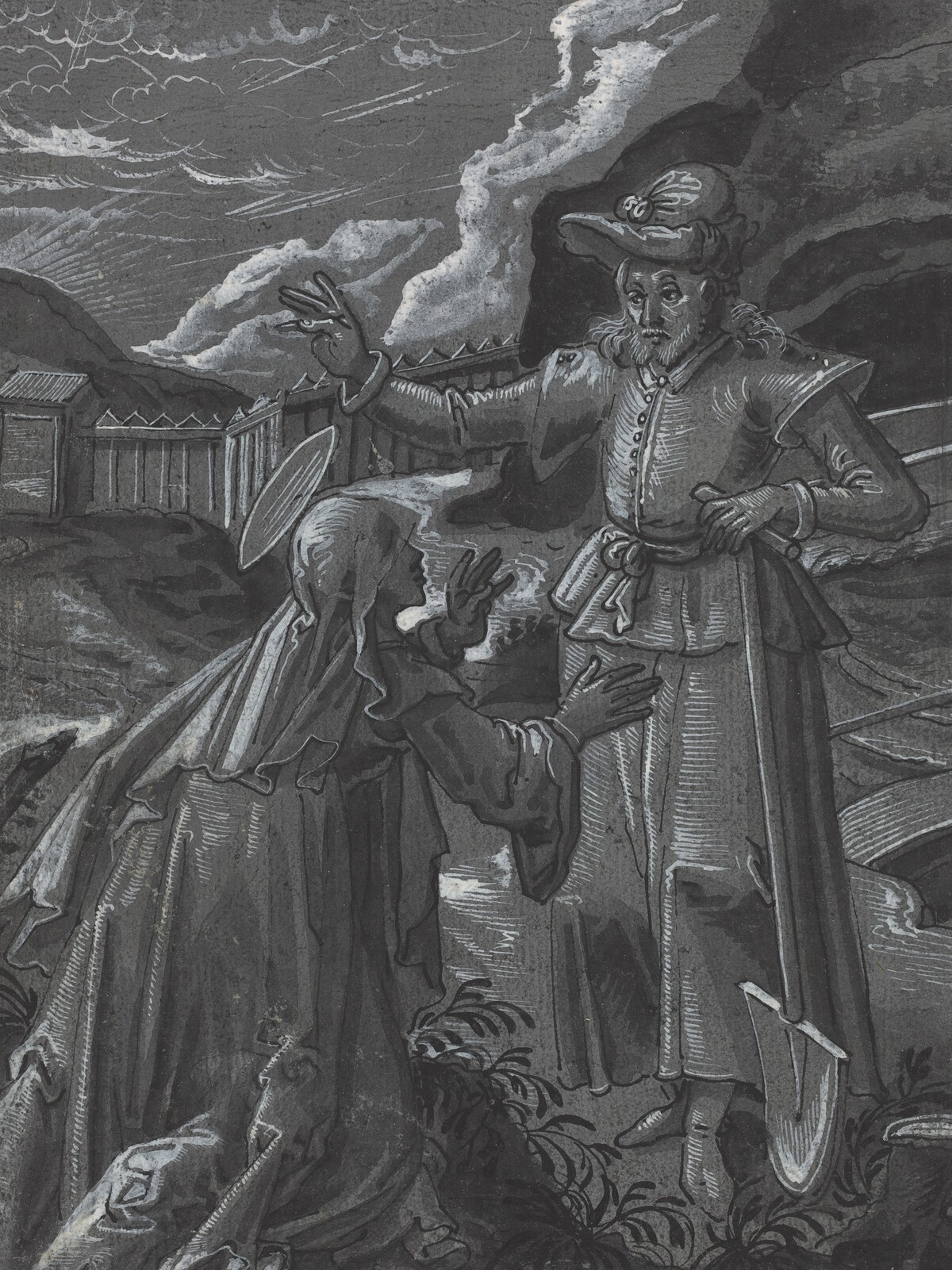 Noli Me Tangere [verso] by German 16th Century