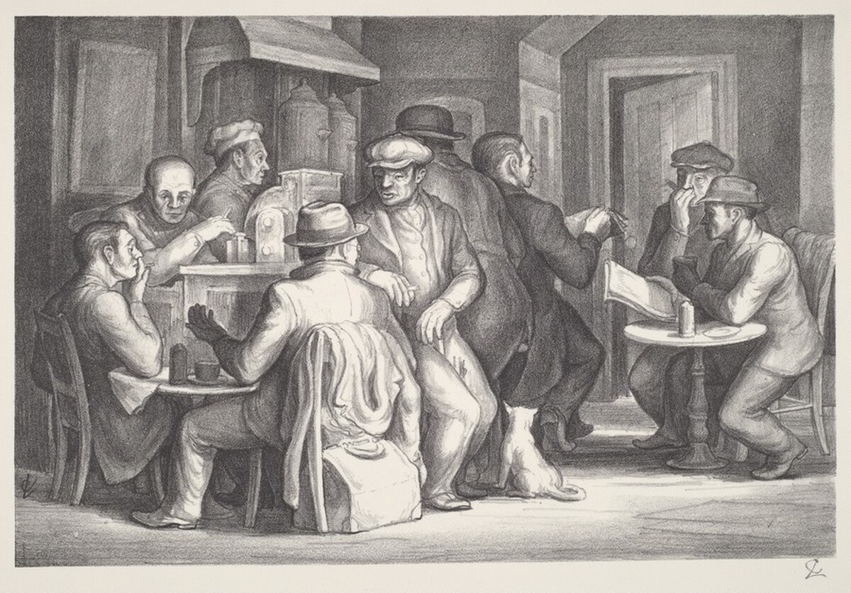 Joe's Place by Charles Wheeler Locke
