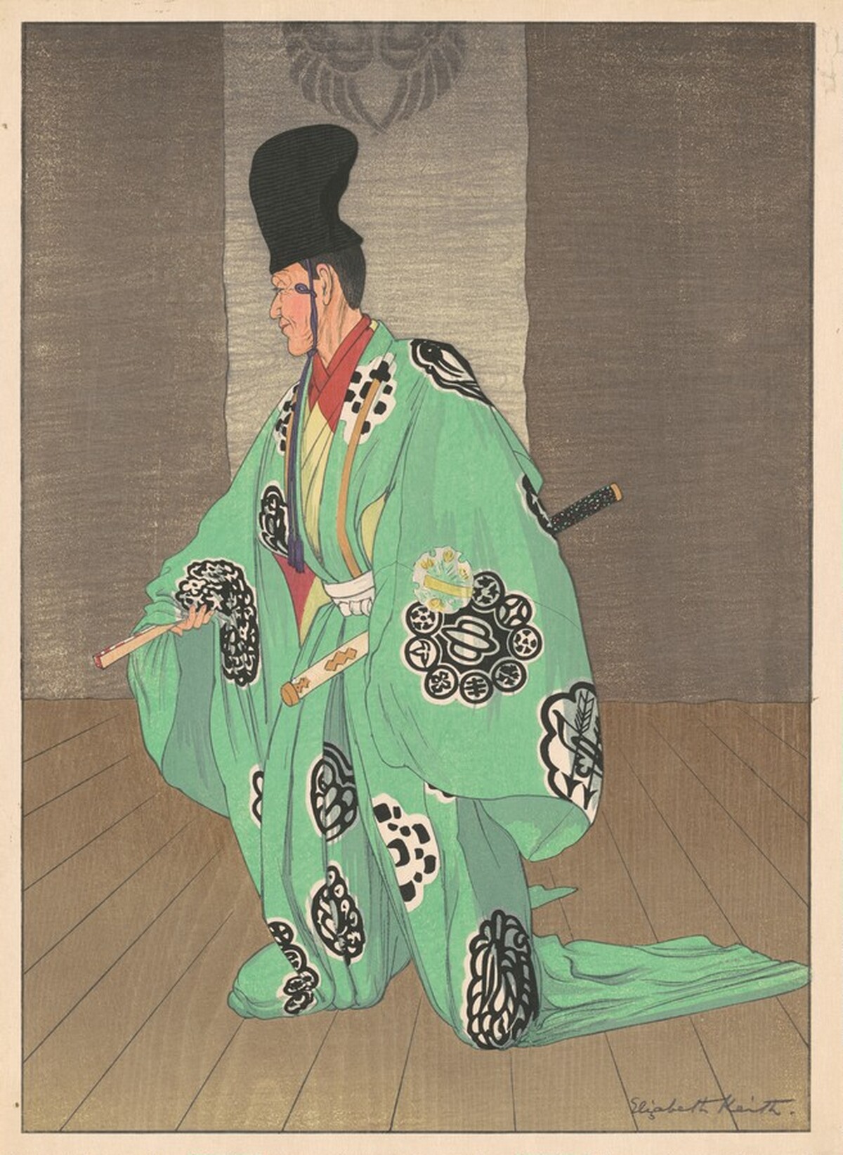 Shigiyama in San-Ba-So by Elizabeth Keith