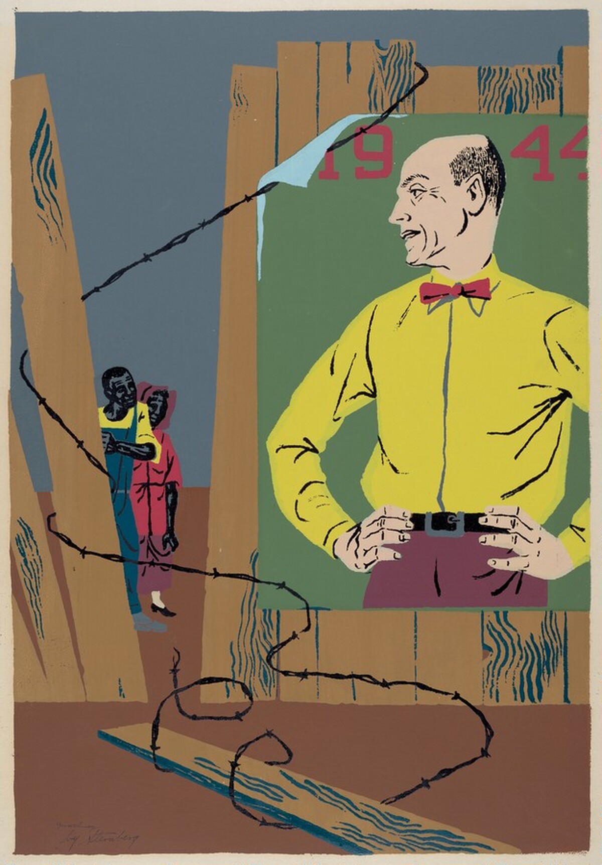 Robert Gwathmey by Harry Sternberg