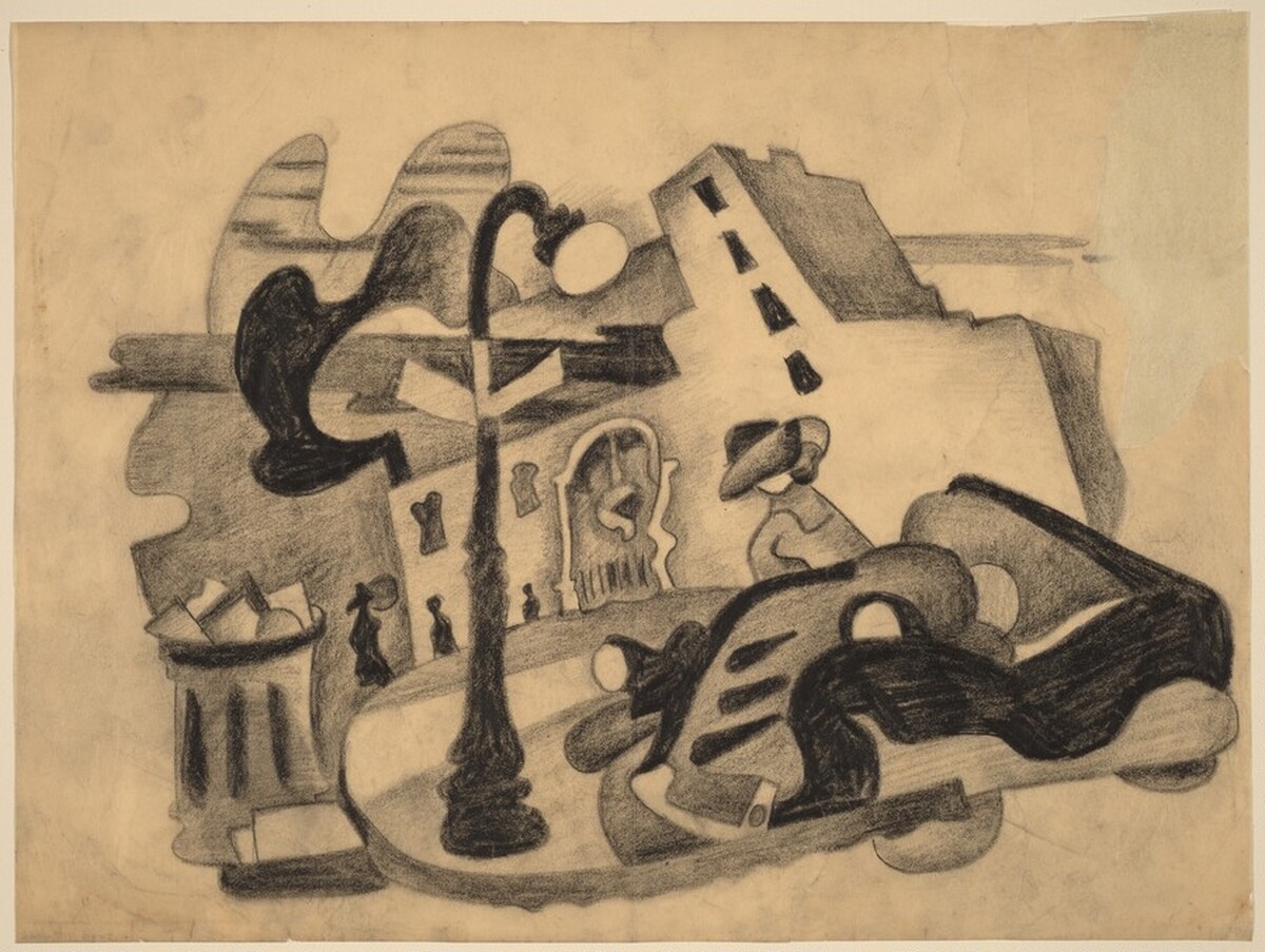 Study For "Auto-Motif #1" by Anthony Velonis