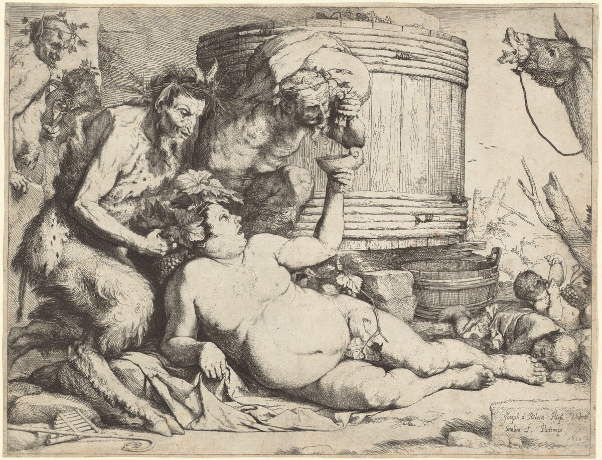 The Drunken Silenus by Jusepe de Ribera