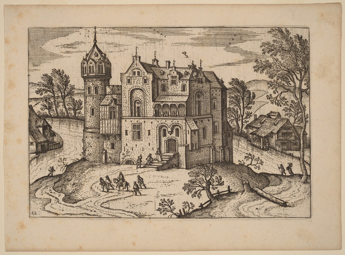 Castle by a River by Netherlandish 16th Century
