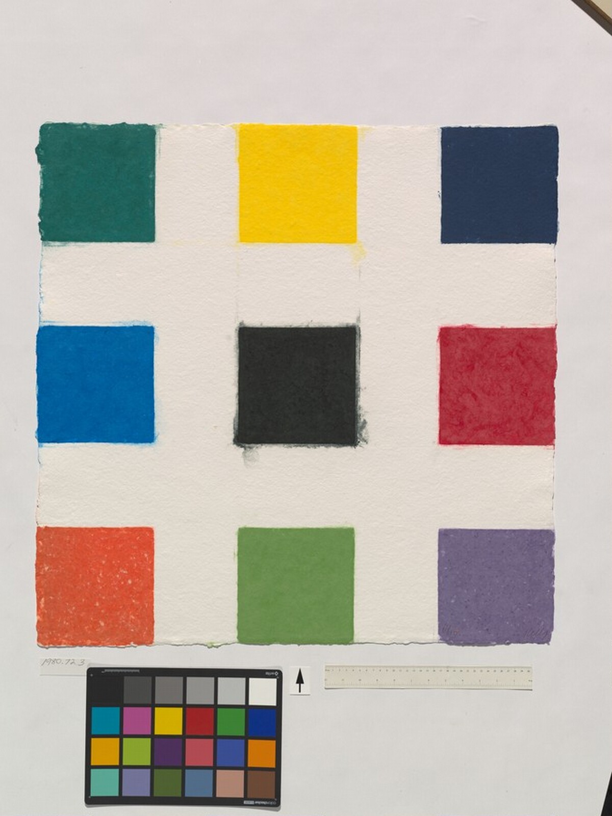 Nine Colors (Colored Paper Image XXIII) by Ellsworth Kelly