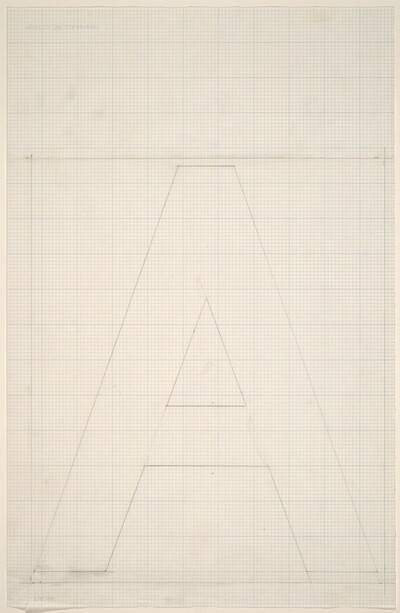 Sketch for "Building - Blocks for a Doorway" (A)
