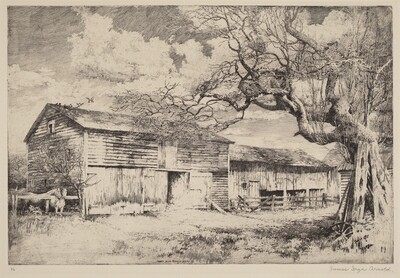 Untitled (The Old Red Barn)