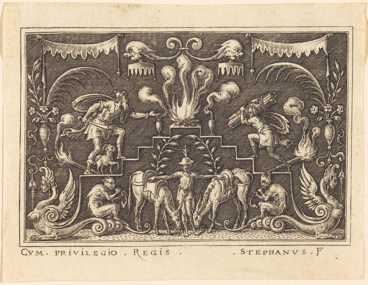 Sacrifice of Abraham by Etienne Delaune