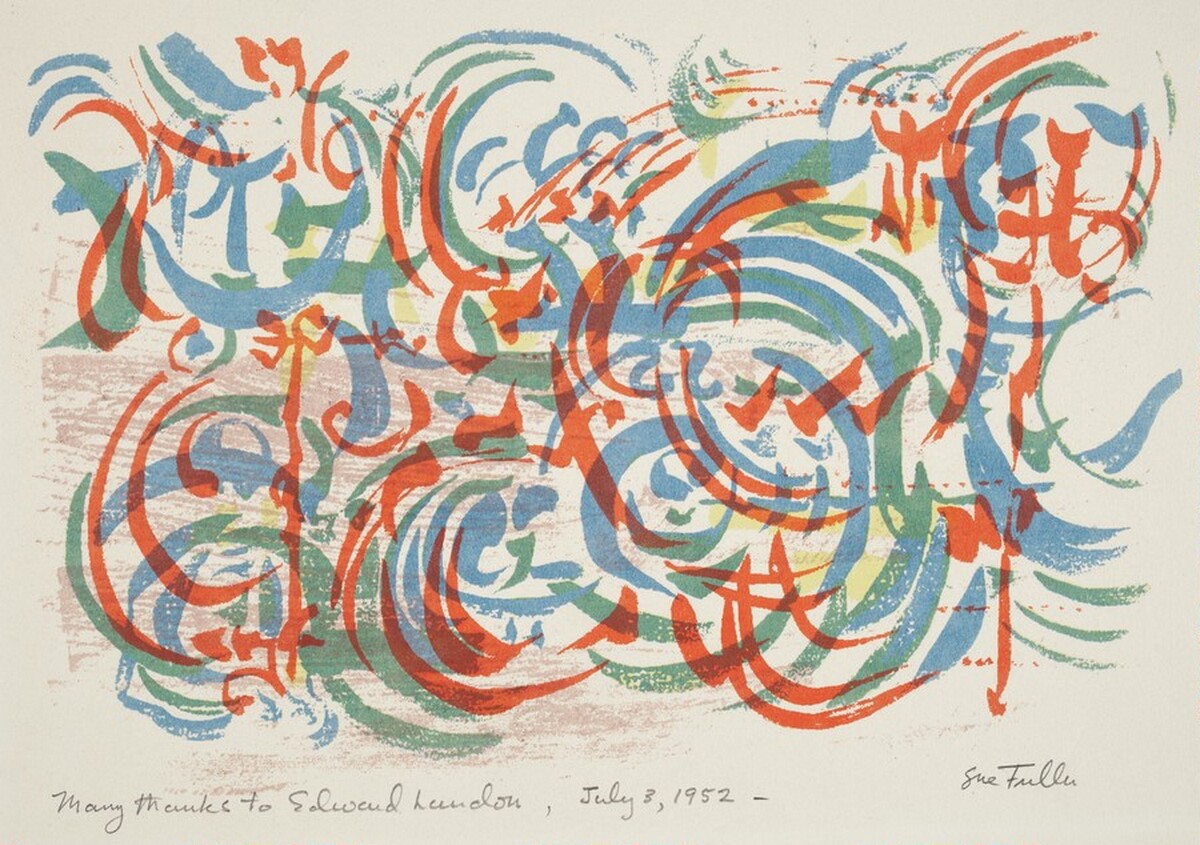 Untitled (Gestural Abstraction) by Sue Fuller