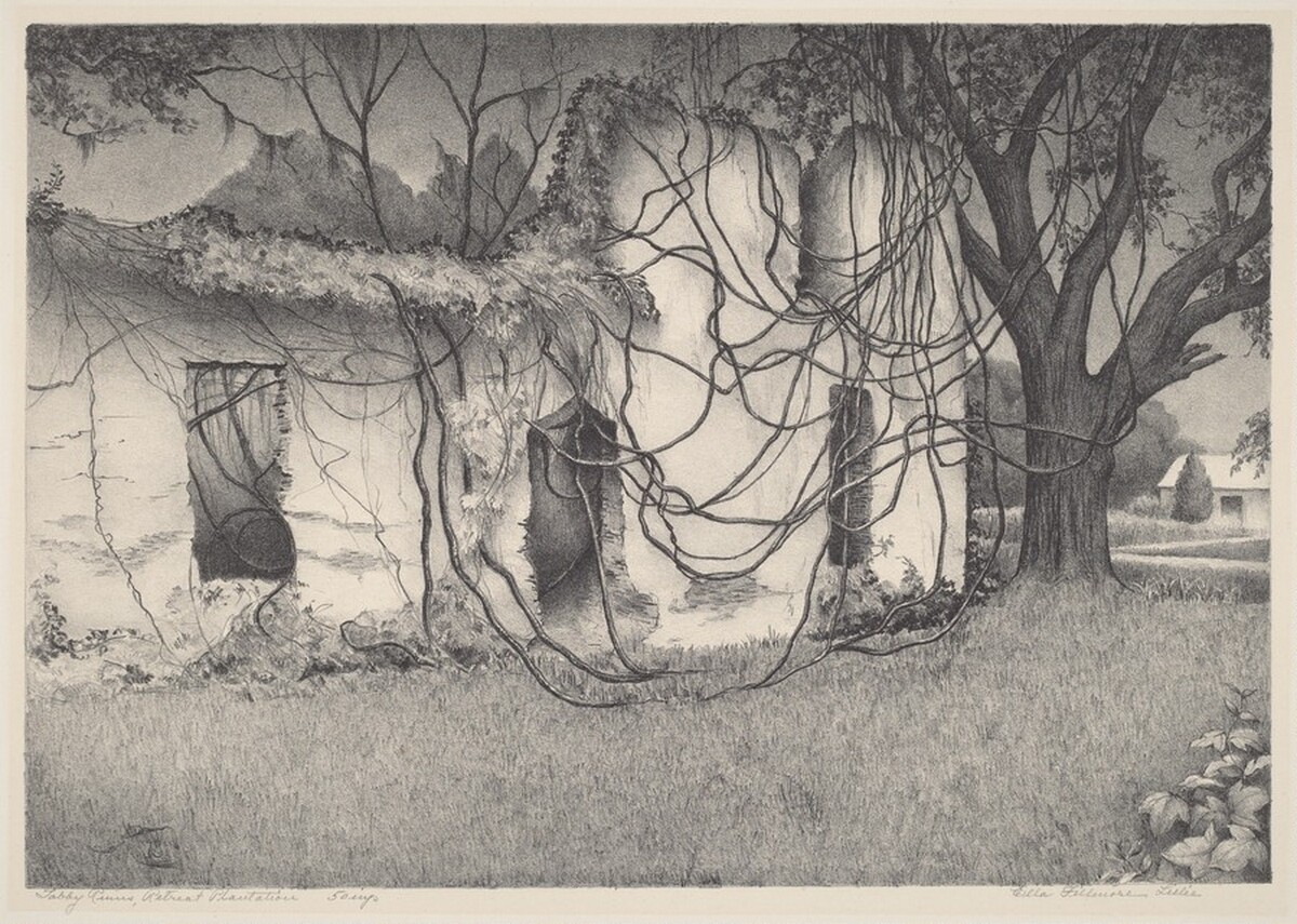 Tabby Ruins, Retreat Plantation by Ella Fillmore Lillie