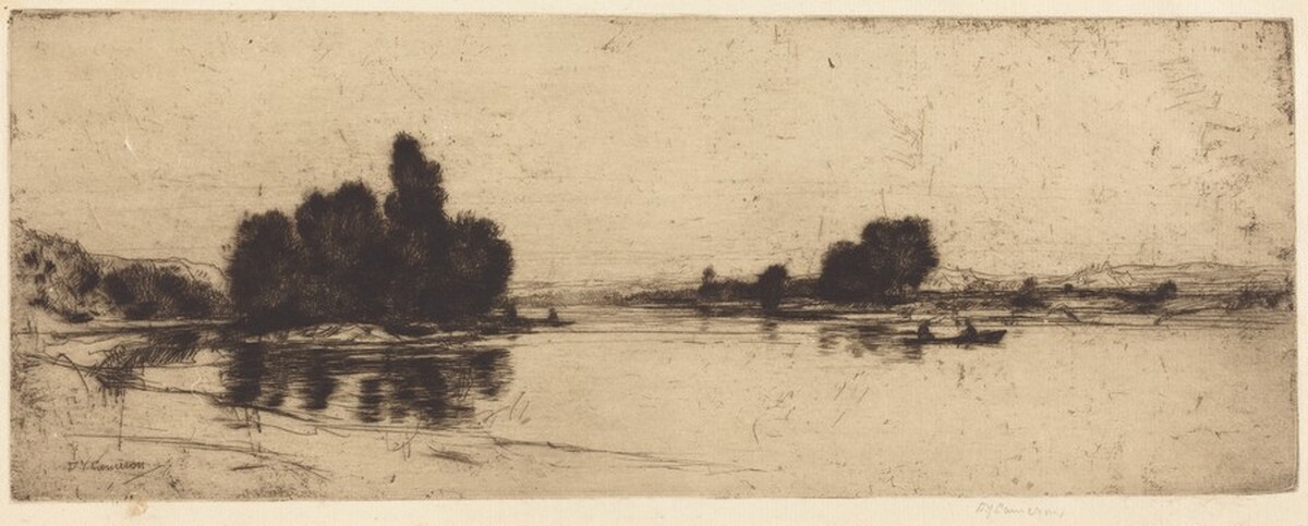 Murthly on the Tay by David Young Cameron