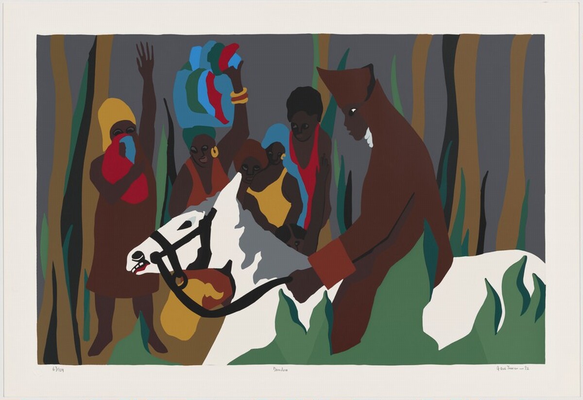 Dondon from The Life of Toussaint L’Ouverture by Jacob Lawrence