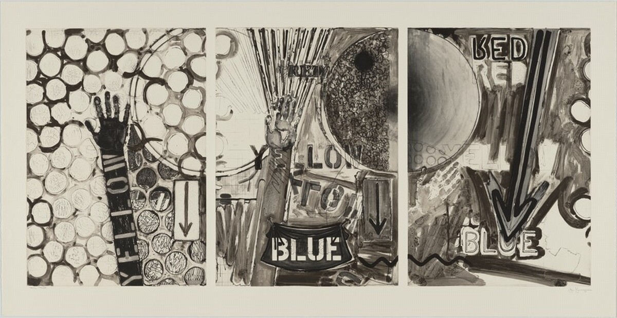 Untitled [trial proof] by Jasper Johns